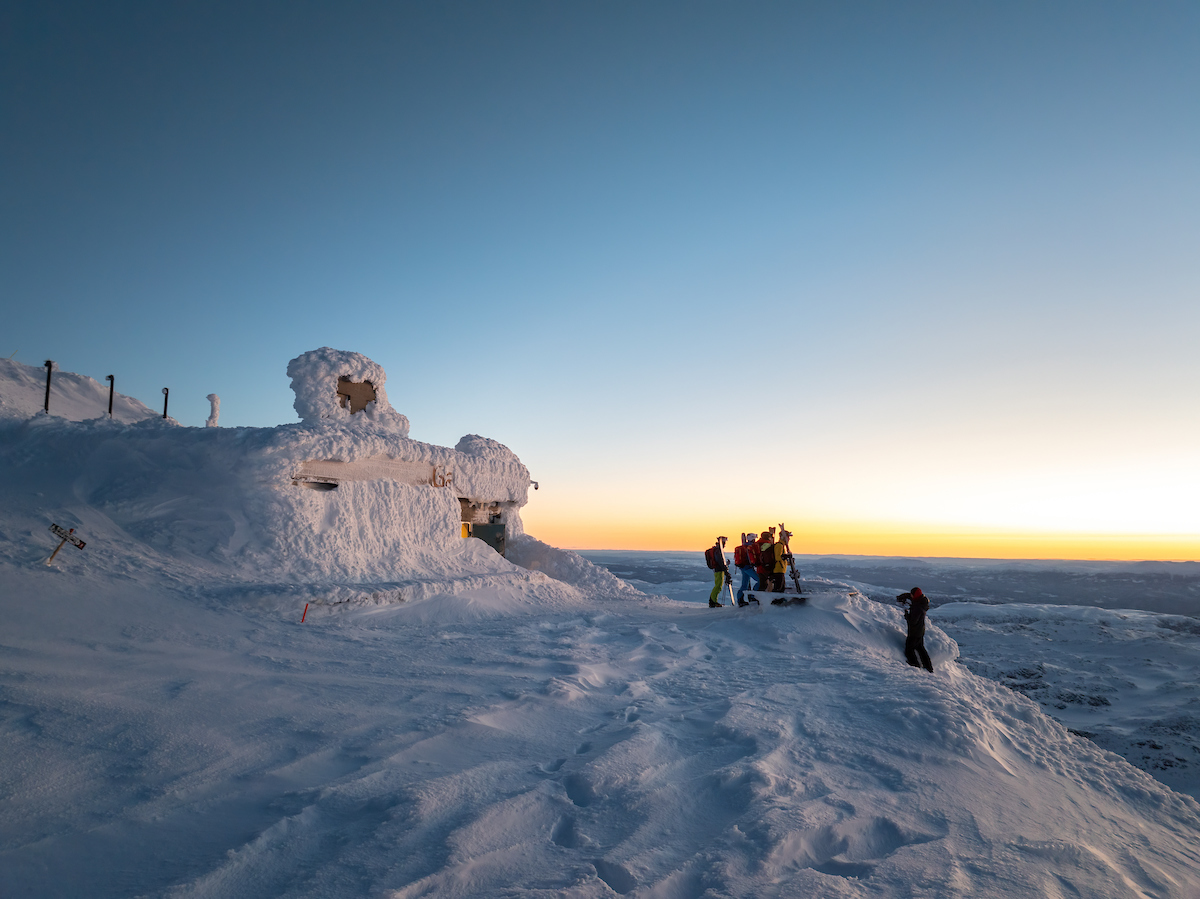utsikt fra Gaustatoppen